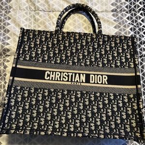 Authentic Christian Dior tote bag